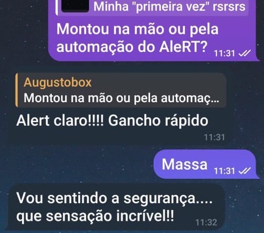 Feedback de aluno 18