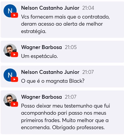 Feedback de aluno 8