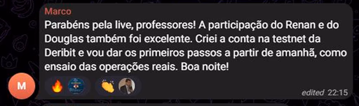 Feedback de aluno 10